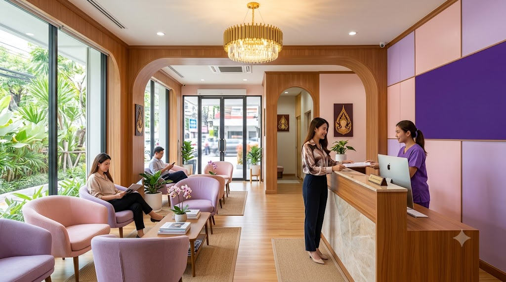 บรรยากาศคลินิกจัดฟันใกล้หนองขามที่อบอุ่นและสะอาด