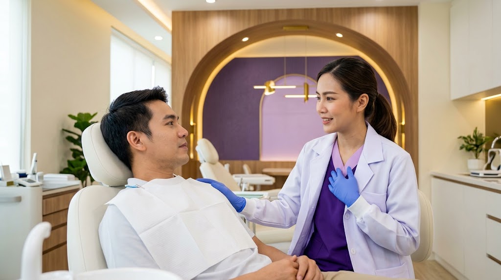 ถอนฟันด้วยสิทธิประกันสังคมที่คลินิกในศรีราชา
